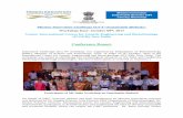 Conference Report - Mission Innovation Indiamission-innovation-india.net/wp-content/uploads/2017/12/... · 2017-12-21 · 3. The BHU, IIT Chennai, and the National Physical Laboratory