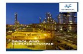 SASOL AND CLIMATE CHANGE · an increase in greenhouse gas (GHG) concentrations in the atmosphere. According to the Intergovernmental Panel on Climate Change (IPCC), the globally averaged