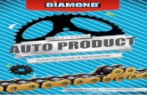 C A T A L O G U E AUTO PRODUCT - TIDC India · Yamaha Motors, TVS Motors and Suzuki India, amongst others. These kits are also retailed under the Diamond brand in India and SAARC