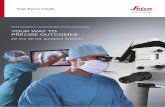 YOUR WAY TO PRECISE OUTCOMES - Leica …...targeted, predicted residual astigmatism based on the precise data from your chosen topographer > Continue working with the high accuracy