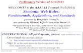 Preliminary Version of 6/17/2013 WELCOME! to the AAAI-13 ......Preliminary Version of 6/17/2013 WELCOME! to the AAAI-13 Tutorial (7/15/2013) Semantic Web Rules: Fundamentals, Applications,