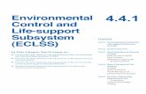Environmental Control and Life-support Subsystem (ECLSS)Explain the main function of the environmental control and life-support subsystem—thermal control and life support Figure