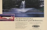 Add beauty Subtract problems.archive.lib.msu.edu/tic/wetrt/page/1986oct31-40.pdf · Add beauty Subtract problems. Otterbine® Floating Aerators from BAREBO, INC. do more than just