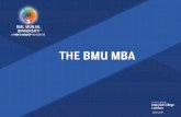 THE BMU MBA · THE BMU MBA 2018-2019 67th KM Milestone, NH-8, District Gurgaon-123 413, Haryana, India ... Software Project Management Forensic Accounting & Corporate Fraud (with