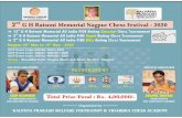KALPANA PRAKASH Welfare Foundation Reg. No ...aicf.in/wp-content/uploads/2020/01/G-H-RAISONI-2020.pdf2nd G H Raisoni Memorial Nagpur Chess Festival - 2020 Organized by KALPANA PRAKASH