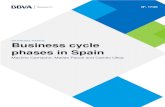 Business cycle phases in Spain - BBVA Research · employment cycle pattern, while Section 5 concludes. 2. Markov-switching models and the business cycle Two things are required to