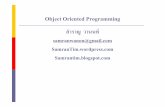 Object Oriented Programming - WordPress.com · Object Oriented Programming ˘ˇ samranwanon@gmail.com SamranTim.wordpress.com Samrantim.blogspot.com
