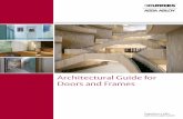 Architectural Guide for Doors and Frames.pdf · CURRIES Office and Plant Facilities - Mason City, Iowa In 1996, CURRIES became a part of the ASSA ABLOY Group. ASSA ABLOY is the global