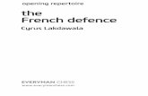 Opening Repertoire French - ChesswareOpening Repertoire: The French Defence 8 to purchase a roll of stamps. Your writer sees himself as a kind of male Jeanne d’Arc who leads an army