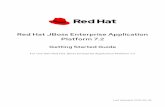 Red Hat JBoss Enterprise Application Platform 7.2 Getting ......Red Hat JBoss Enterprise Application Platform 7.2 Getting Started Guide For Use with Red Hat JBoss Enterprise Application
