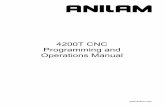 4200T CNC Programming and Operations Manual...4200T CNC Programming and Operations Manual P/N 70000412F - Contents 31-July-05
