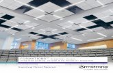 Formations - Armstrong World Industries · 2016-06-06 · Formations™ cloud kits give you a great custom look or spot acoustics using only standard components – eliminating the