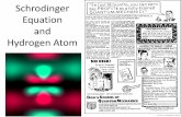 Schrodinger Equation and Hydrogen Atom - Inside Minesinside.mines.edu/~lwiencke/PH300/F12/Quantum/L25-post.pdf · 2012-11-05 · Solution of the Schrödinger equation for the Hydrogen
