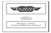 Paragon 3 Diesel Technical Reference Manual0.15].pdf · 2 INTRODUCTION Introduction The Paragon 3 sound unit is a multi-function DCC decoder that supports the following: DCC Characteristics