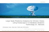 Large Scale Predictive Analytics for Chronic Illness …...Large Scale Predictive Analytics for Chronic Illness using FuzzyLogix’s In-Database Analytics Technology on Netezza Christopher