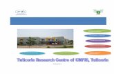 Resource Assessment / Fin fish Fisheries Crustacean Fisheries … · 2018-06-27 · Genesis and growth of TRC of CMFRI Tuticorin Research Centre is one of the major research centre