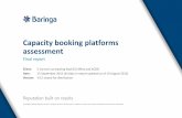 Capacity booking platforms assessment - Europa...The EU NRAs and ACER have requested that Baringa analyse the current degree of implementation of the relevant European requirements
