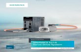 Siemens Automation Productsucc.colorado.edu/siemens/motion-control-drives-D32-complete-English-2017-12.pdfSiemens AG, Digital Factory Division, Motion Control SINAMICS S210 Servo Drive