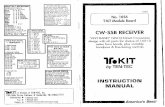1reKITradiomanual.info/schemi/RX/Ten-Tec_1056_user.pdfT KIT Manual No. 74306 Price: $3.00 Kit Assembly and Instruction Manual· for T-J