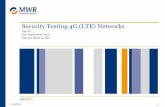 Security Testing 4G (LTE) Networks - F-Secure Labs · Current Status of 4G •Lots of 4G networks running or planned (eg Scandinavia, US) •UK Trials have run in Cornwall, London
