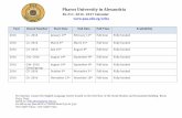 Pharos University in Alexandria · Email us: celta.pharos@pua.edu.eg Or call us any time SUN to THURS from 8:30 to 3:30 002-0338-77342 / 002-0338-77231 Year Round Number Start Date