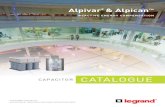 CAPACITOR CATAlOgue• Either a circuit breaker: - Thermal relay, setting between 1.3 and 1.5 In - Magnetic relay, setting between 5 and 10 In • Or GI type HRC fuses, rating 1.4