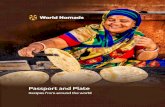 Passport and Plate World Nomads Recipes from around the ... · What's in this recipe book? For this cookbook, we collected twenty four of our favorite recipes from the 2014 and 2015