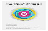 REPORTING, REVIEWING, AND RESPONDING TO HARASSMENT … · REPORTING, REVIEWING, AND RESPONDING TO HARASSMENT ON TWITTER WHAT KINDS OF HARASSMENT WERE REPORTED TO WAM!? Among the 317