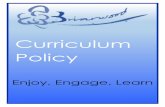 Curriculum Policy - Briarwood School · curriculum to show progress of pupils over time; celebrating the challenging, enriching and developmental progress of all pupils. Our curriculum