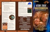 GAME CONTENTS FERENGI TACTICS · To integrate the Ferengi into your games of Star Trek: Ascendancy, shuffle the 10 new Exploration Cards into your Exploration Deck and add the 9 System