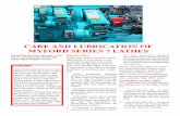 CARE AND LUBRICATION OF MYFORD SERIES 7 LATHES Myford Lubrication.pdf · 2014-01-04 · CARE AND LUBRICATION OF MYFORD SERIES 7 LATHES David Haythornthwaite gets to the bottom of