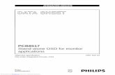 D A T A SH EETdatasheet.elcodis.com/pdf2/116/77/1167773/pcb8517p.pdf · D A T A SH EET Objective speciÞcation File under Integrated Circuits, IC02 1997 Mar 03 INTEGRATED CIRCUITS