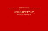 COMPIT’17 - solent.ac.uk · expertise of industrial partners: Rolls Royce (RR) as lead, Atlas Elektronik UK (AEUK) and Lloyd’s Register (LR); and academic partners: Queen’s