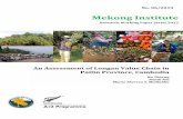 Mekong Institute · An Assessment of Longan Value Chain in Pailin Province, Cambodia Ra Thorng Neath Net Maria Theresa S. Medialdia No. 06/2013 Mekong Institute Research Working Paper