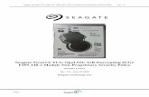 Seagate Secure® TCG Opal SSC SED FIPS 140-2 Module Non ... · Seagate Secure® TCG Opal SSC SED FIPS 140-2 Module Non-Proprietary Security Policy Rev. 1.0 Page 1 Seagate Secure®