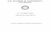 U.P. TECHNICAL UNIVERSITY, LUCKNOW ... EOE 033/EOE 043 Laser Systems and Application EOE 037/EOE 047