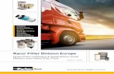 Racor Filter Division EuropeRacor Filter Division Europe Spare Parts Catalogue & Applications Guide Medium and Heavy Duty Truck FDRB571UK V7, 08/2016