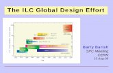 The ILC Global Design EffortBCBAct/talks05/CERN SPC Talk 09--05... · The ILC Global Design Effort Barry Barish SPC Meeting CERN 13-Aug-05. ... Warren Funk, JLAB Jie Gao, IHEP Terry