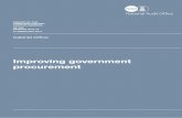 Improving government procurement · Improving government procurement Summary 5 Summary Background and scope 1 Central government, excluding the National Health Service, spent around