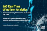 SAS Real Time Windfarm Analytics - cisco.com SAS Real Time Windfarm Analytics Real time decisioning