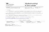 AC 36-1H, Noise Levels for U.S. Certificated and Foreign ... · Appendix 2 provides noise levels offoreign turbojet powered airplanes certificated to ICAO Annex 16, Chapters 2 and