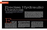Precise Hydraulic Controls - Servo Hydraulic Motion Control · Precise Hydraulic Controls Help Create SpeCtaCular SpeCial effeCtS for tHe World’S largeSt underWater Moveable Stage