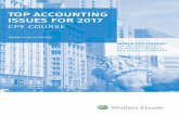 Top Accounting Issues for 2017 | CPE Coursedownload.cchcpelink.com/top-accounting-2017.pdfiii Introduction Top Accounting Issues for 2017 CPE Course helps CPAs stay abreast of the