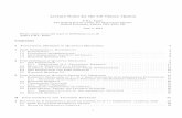 Lecture Notes for the C6 Theory Option - Rudolf Peierls Centre for Theoretical Physics · 2017-06-05 · Lecture Notes for the C6 Theory Option F.H.L. Essler The Rudolf Peierls Centre