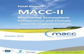 Final Report MACC-II - Copernicus Atmosphere Monitoring ... · Final Report MACC-II Monitoring Atmospheric Composition and Climate - Interim Implementation . ... Jacques Descloitres,