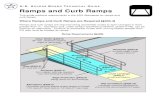 U.S. ACCESS BOARD TECHNICAL GUIDE Ramps and ......Ramps and curb ramps are required along accessible routes to span changes in level greater than ½”. Elevators and, under certain