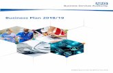 Business Plan 2018/19 · Business plan 2018/19 This business plan focuses on the key activities planned for this financial year – year one of our three-year strategy. We need sound