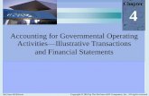 Accounting for Governmental Operating Activities …horowitk/documents/Chap004_001.pdf4-2 Learning Objectives After studying Chapter 4, you should be able to: Analyze typical operating