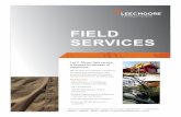 FIELD SERVICES - Lee C. Moore, A Woolslayer Company · API RP 4G Category III & IV Inspections. Our engineers and technicians have extensive experience in both types . of inspections