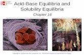Acid-Base Equilibria and Solubility Equilibria · Example 5 16.1 Strategy (a) We calculate [H+] and hence the pH of the solution by following the procedure in Example 15.8. (b) CH